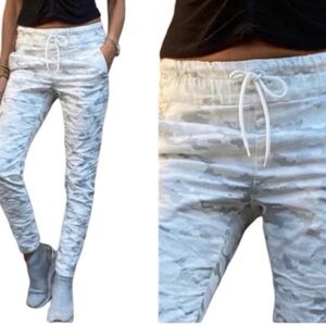Flog White Camo drawstring pants - 28